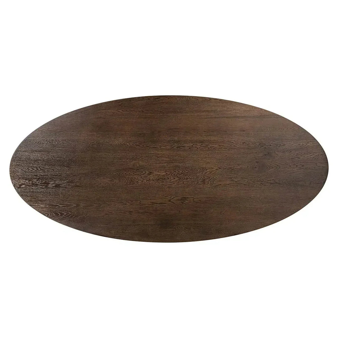 Richmond Interiors Watson 300cm Dining Table/Dark brown