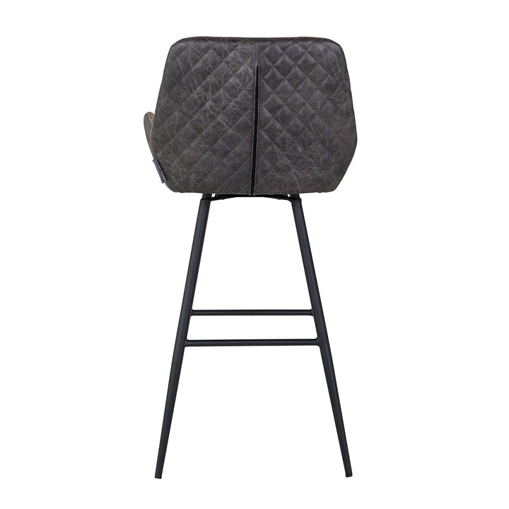 Richmond Linsey Swivel Bar Stool-Belmont Interiors