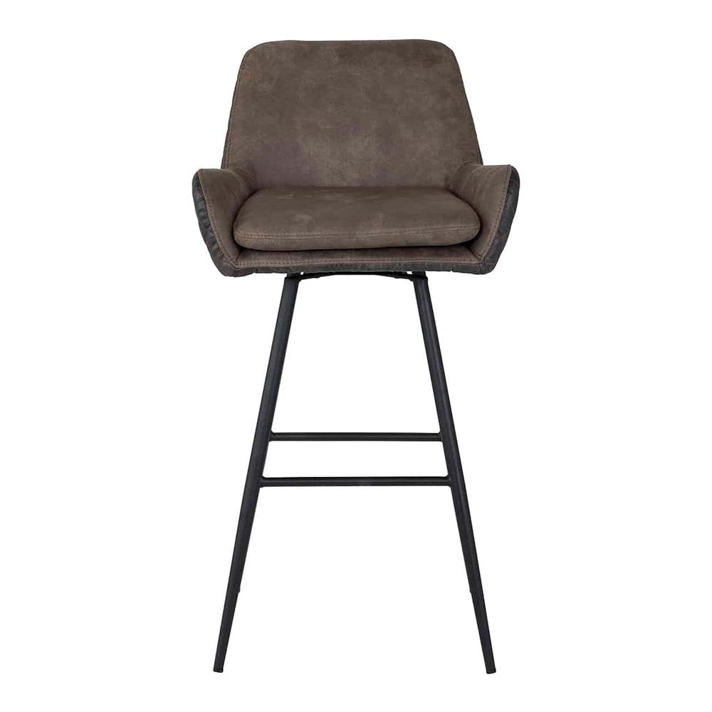 Richmond Linsey Swivel Bar Stool-Belmont Interiors