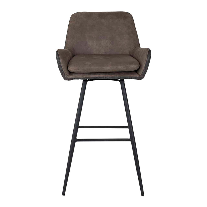 Richmond Linsey Swivel Bar Stool-Belmont Interiors