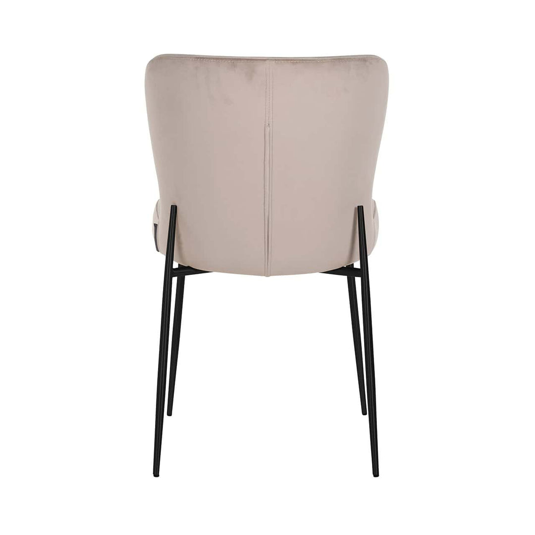Richmond Interiors Darby Taupe Khaki Chenille Dining Chair