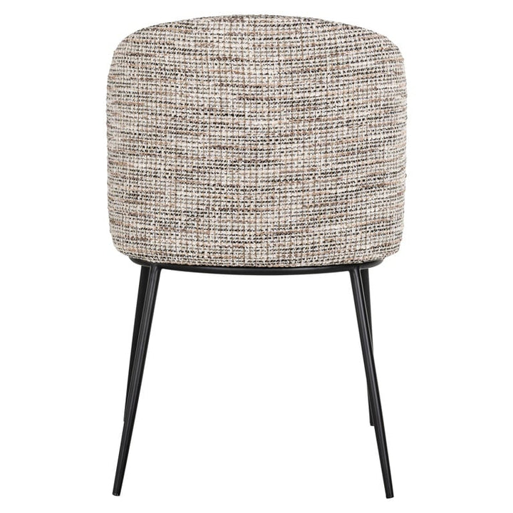 Richmond Interiors Elvi Mixed Taupe Fabric Dining Chair