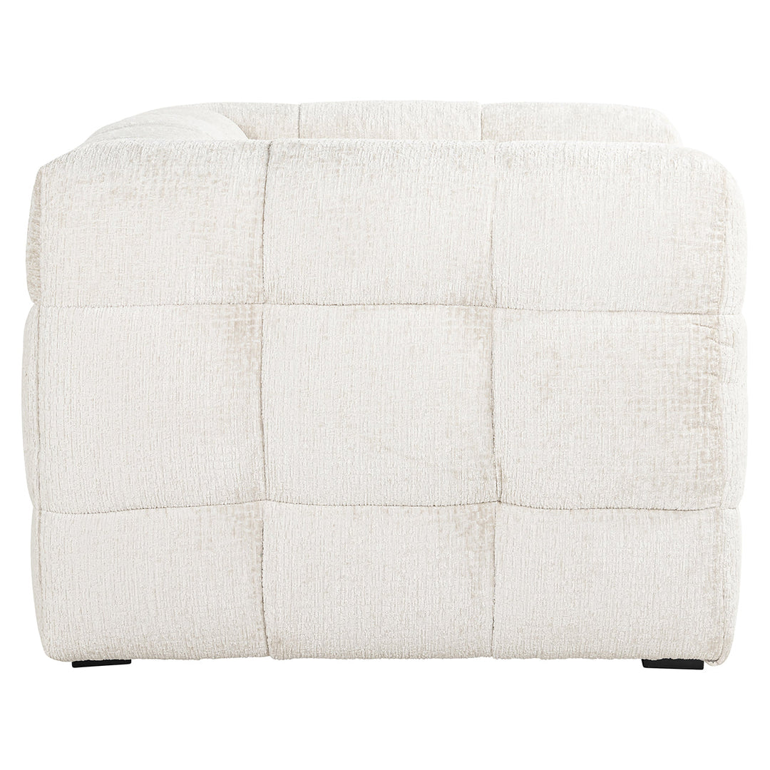Richmond Interiors Merrol Fusion Cream Chenille Bubble Armchair