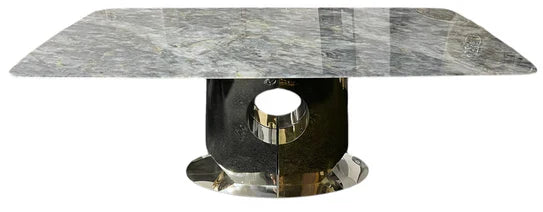 Madrid Gold 200cm Dining Table In 2 Colours