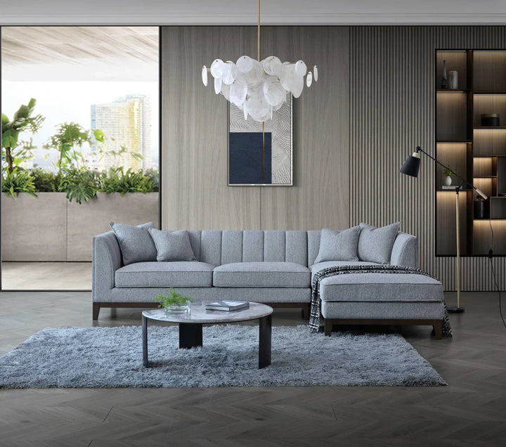 The Cooper Dolphin Boucle Right Hand Corner Premium Sofa Dolphin Boucle Fabric