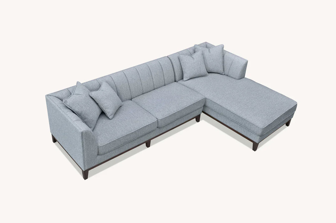 The Cooper Dolphin Boucle Right Hand Corner Premium Sofa Dolphin Boucle Fabric