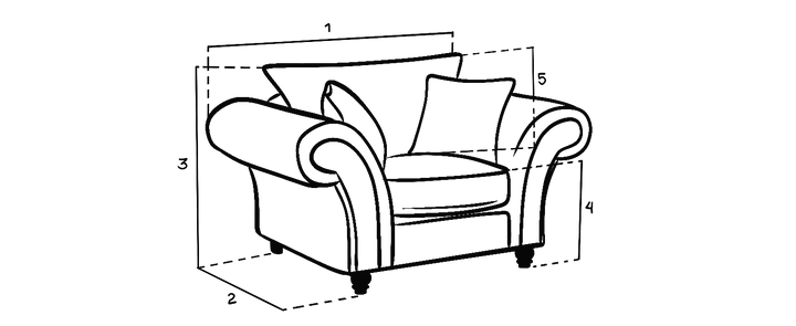 Chesterfield Stone Velvet Fullback 1 Seater Armchair