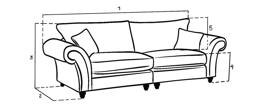 Chesterfield Stone Velvet Fullback 4 Seater Sofa
