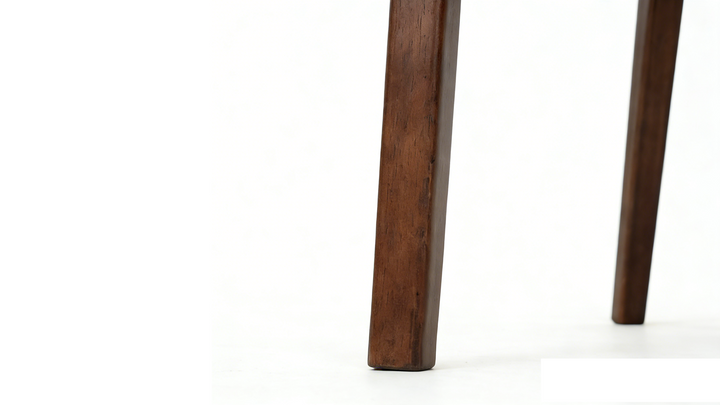 Zara Walnut Wood & Taupe Fabric Dining Chair