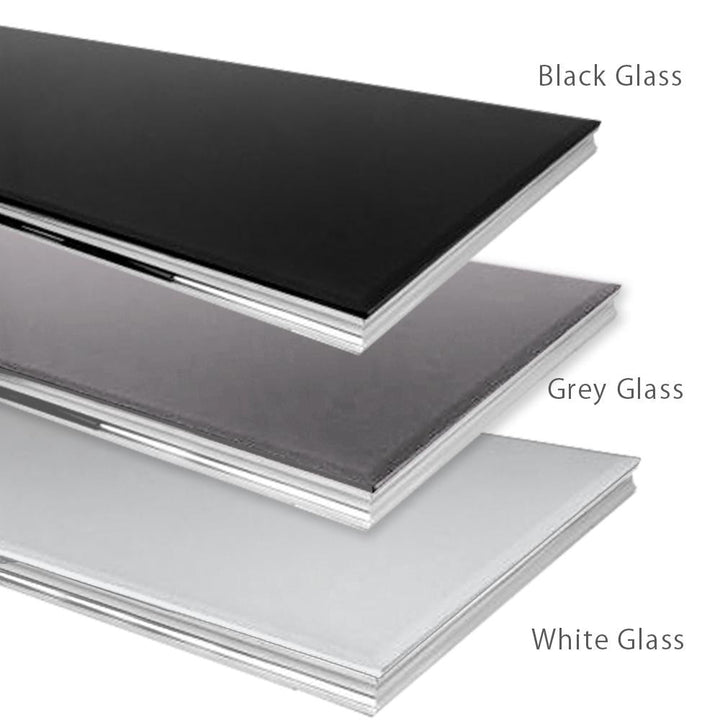 Louis 100cm Square Marble / Glass Dining Table - Belmont Interiors
