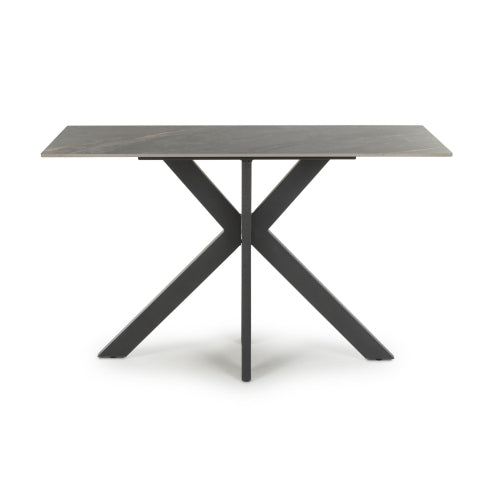 Nova Grey Ceramic Marble Console Table