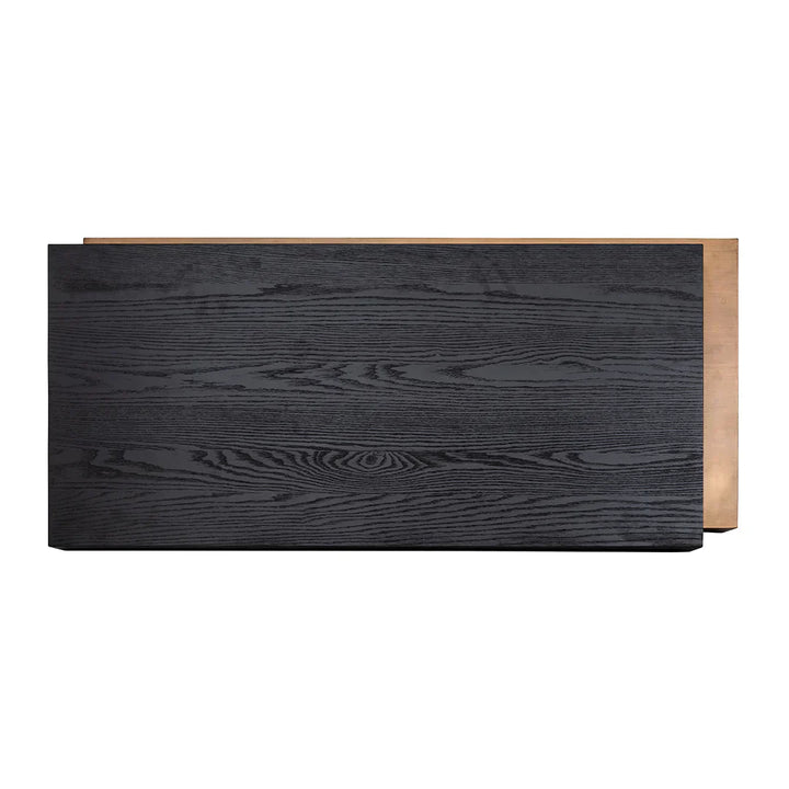Richmond Interiors Cambon Coffee Table with Black Oak Wood Top