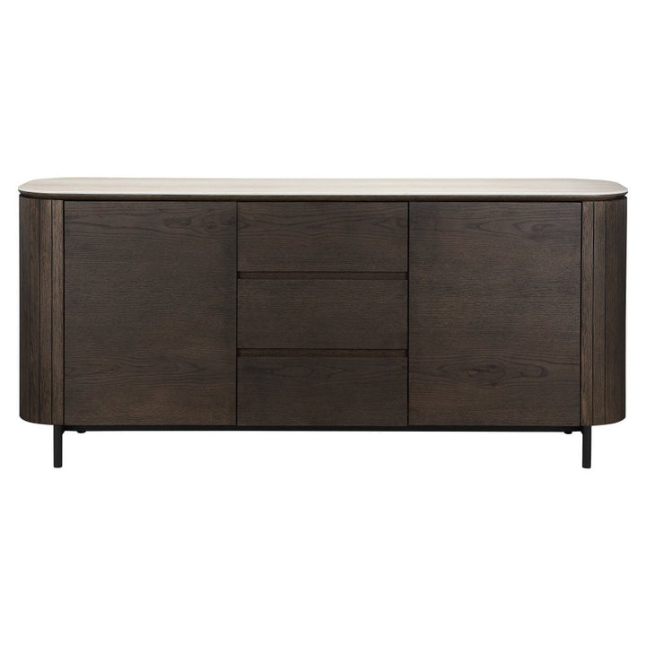 Richmond Interiors Ritz Beige 2 Door 3 Drawer Sideboard