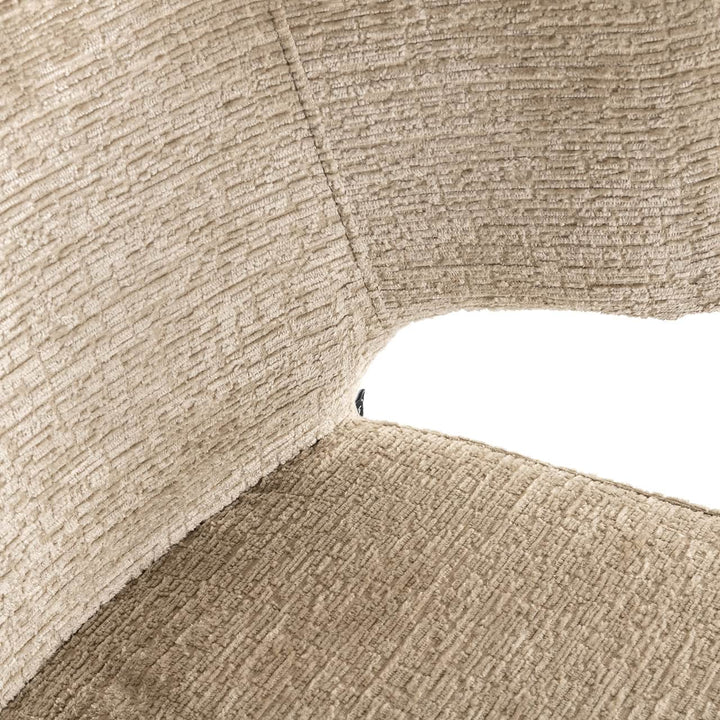 Richmond Interiors Dining Chair Taylor Desert Taupe Chenille