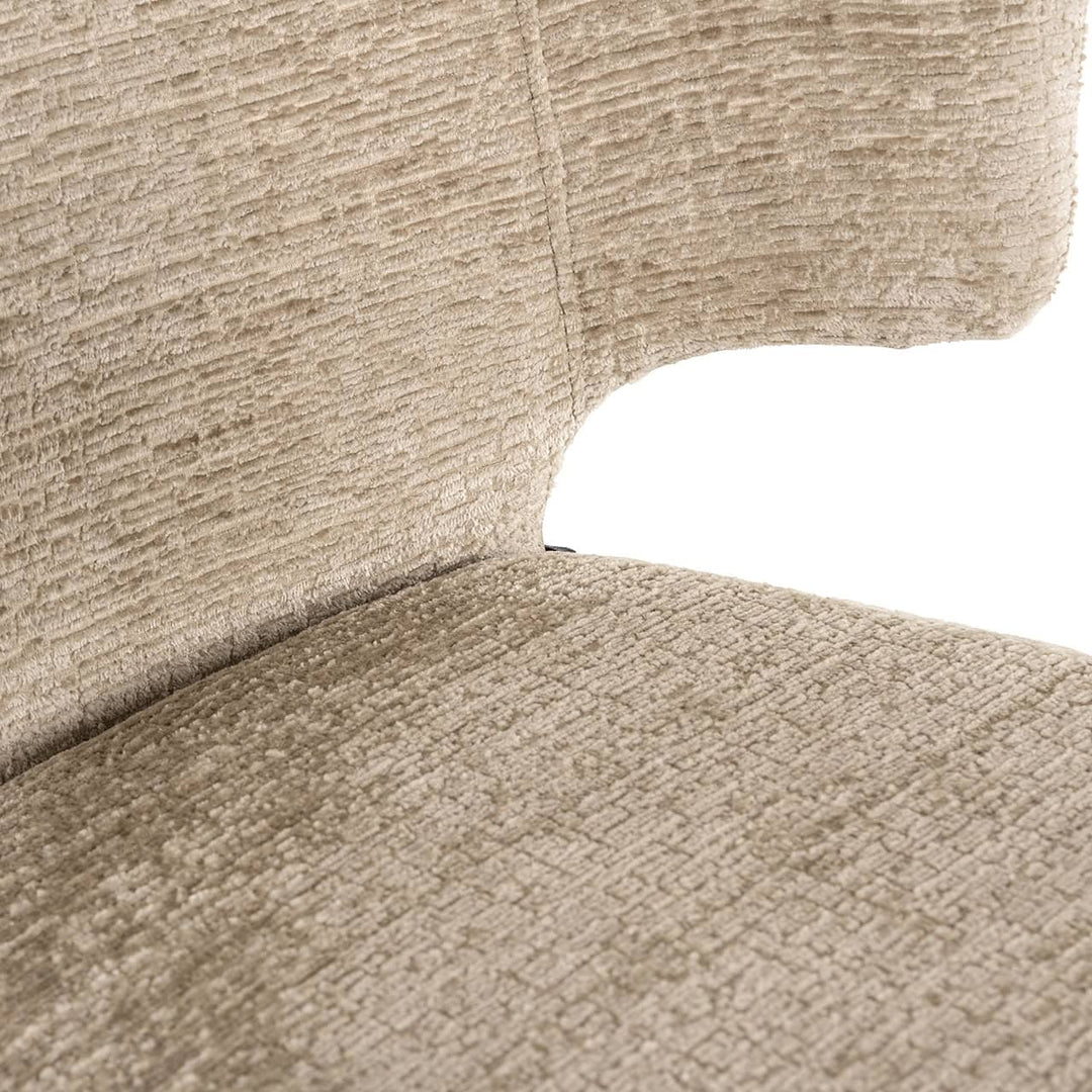 Richmond Interiors Taylor Desert Taupe Chenille Bar Stool