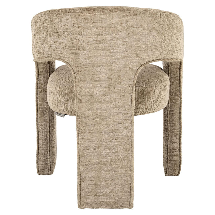 Richmond Interiors Belle Desert Taupe Chenille Dining Chair