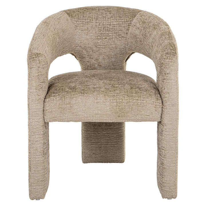 Richmond Interiors Belle Desert Taupe Chenille Dining Chair