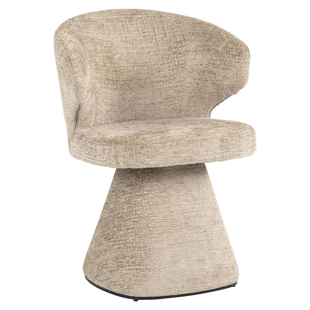 Richmond Interiors Gatsbi Desert Taupe Chenille Dining Chair