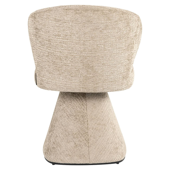Richmond Interiors Gatsbi Desert Taupe Chenille Dining Chair