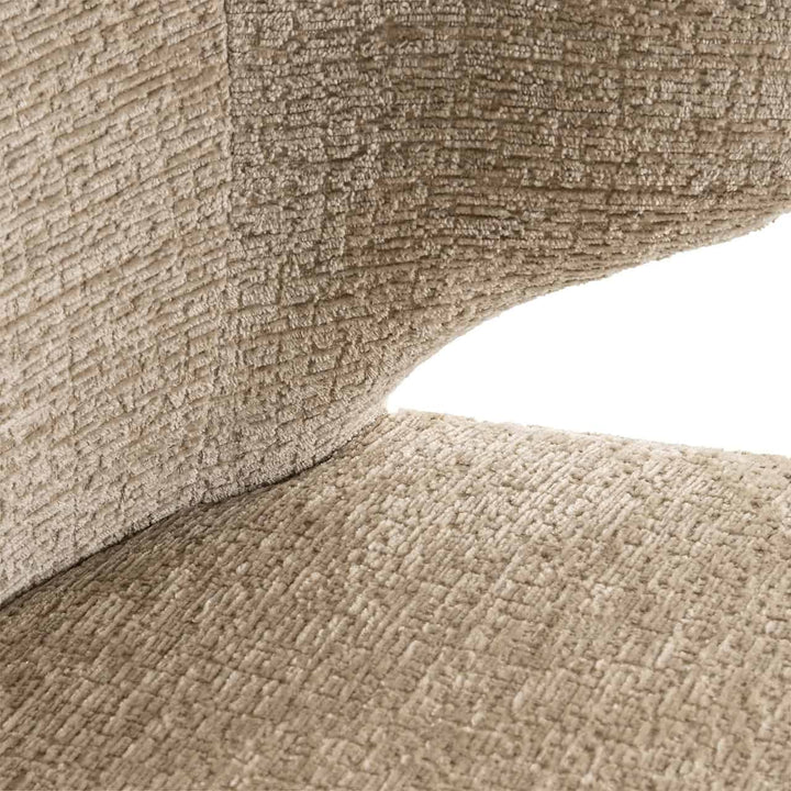 Richmond Interiors Gatsbi Desert Taupe Chenille Dining Chair